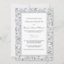 Search for platinum wedding invitations Floral