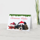Search for cavalier king charles spaniel christmas cards Red