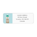 Search for otter return address labels Cute