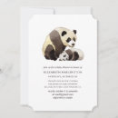 Search for panda bear baby shower invitations Animal