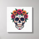 Search for day of the dead canvas prints Halloween