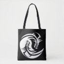 Search for chinese yin yang tote bags Asian