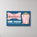 Search for popcorn canvas prints Movie night
