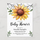 Search for watercolor sunflower invitations Yellow