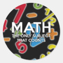 Search for counts stickers Math teacher