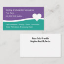 Search for caregiving business cards Nursing