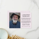 Search for double sided thank you cards Funeral