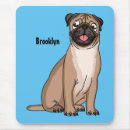 Search for funny pug mouse mats Cartoon
