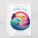 Search for surfer birthday invitations Wave