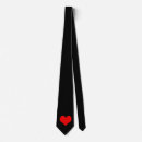 Search for heart ties Black