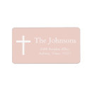 Search for girl pink return address labels Classic