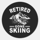 Search for downhill ski stickers Mountain life