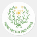 Search for daisy thank you stickers Elegant