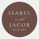 Search for chocolate brown stickers Espresso
