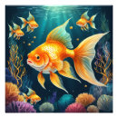 Search for gold fish Nature
