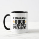 Search for donald trump presidential mugs Political