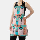 Search for ethnic pattern aprons Geometric