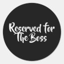 Search for boss round stickers Modern