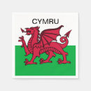Search for welsh dragon napkins Wales