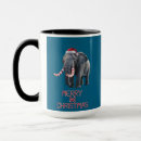 Search for funny elephant mugs Santa
