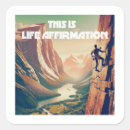 Search for affirmation square stickers Positivity