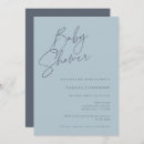 Search for dusty blue baby shower invitations Gender neutral