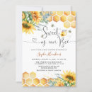 Search for sweet as can be invitations Sweet little bee