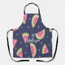 Search for pink watermelons aprons Green