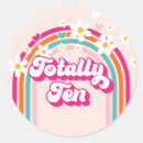 Search for girl 10th birthday stickers Pink