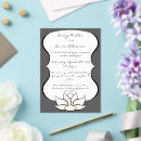 Search for pewter wedding invitations White