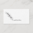 Search for publisher business cards Elegant
