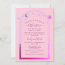 Search for purple moon baby shower invitations Twinkle twinkle little star
