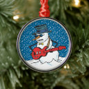 Search for guitarist christmas tree decorations Cool