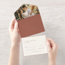Search for copper foil wedding invitations Modern