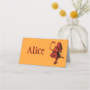 Search for alice in wonderland place cards Vintage
