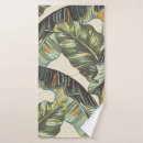 Search for palm leaf bath towels Pattern