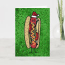 Search for hot dog cards Santa
