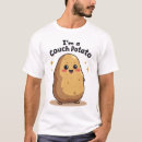 Search for funny couch potato tshirts Cartoon