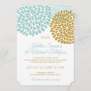 Search for turquoise gold wedding invitations Teal