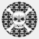 Search for skull and crossbone stickers Death