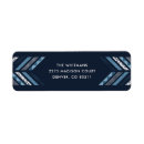 Search for herringbone return address labels Chevron