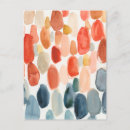 Search for circular vertical postcards Watercolor