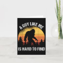 Search for finding bigfoot cards A guy