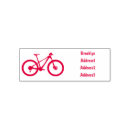 Search for biker rubber stamps Transportation