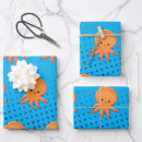 Search for octopus wrapping paper Sea creature