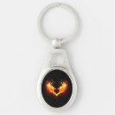 Search for angel wing key rings Heart