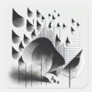 Search for optical illusion stickers Black and white