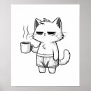 Search for cat cafe posters Coffee