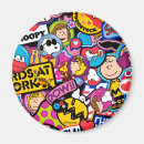 Search for patches magnets Cartoon