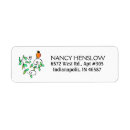 Search for birds return address labels Robin